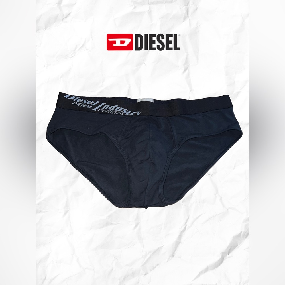 Diesel Black Tonal No Show Brief